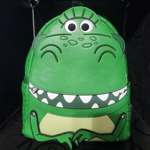 Disney Loungefly Toy Story Rex Backpack NEW WITH TAGS